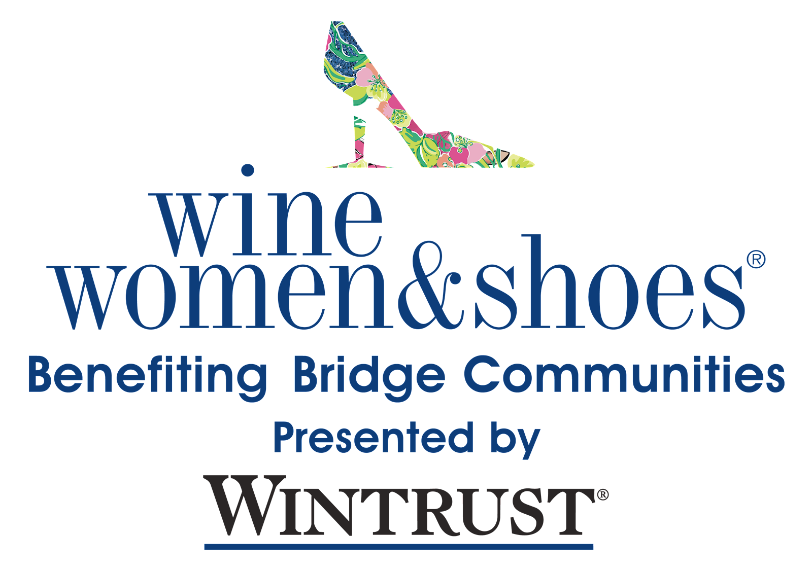 Wine, Women, and Shoes Logo